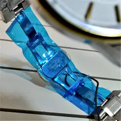 FITRON NO:9499M اورجینال ژاپن فیترون اصل ژاپن کلاسیک ** دو تقویم تاریخ روز شمار و ایام هفته لاتین و عربی** کلا مشکی صفحه مشبک