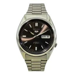 SEIKO5 SNXS79J1 -Cal-7S26 اتوماتیک خلبانی اورجینال سیکو 5 اتومات حرکتی ژاپن موتور سیکو 21 سنگ اصل ** فول استیل ** 2 تقویم صفحه نوک مدادی