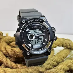 SPORT دیجیتالی طرح جدید طوسی اسپورت تمام دیجیتالی با کلید پمپهای فعال اعداد درشت * فول امکانات * درب استیل بسیار براق و خوش دست