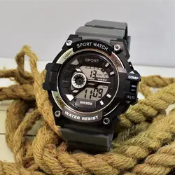 SPORT دیجیتالی طرح جدید طوسی اسپورت تمام دیجیتالی با کلید پمپهای فعال اعداد درشت * فول امکانات * درب استیل بسیار براق و خوش دست