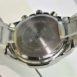 CASIO Edifice EFR-564DY ژاپن سرمه ای ادیفایس 4 موتوره کرنوگراف با تقویم روزشمار *** فول استیل *** موتور قدرتمند ژاپن *** کیفیت +AAA