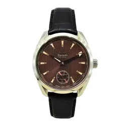 OMEGA SEAMASTER AUTOMATIC اومگا اتومات مکانیکی ،، شیشه شفاف سافایر کریستال ،، عقربه ها و نشانگرها فسفر