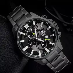 CASIO Edifice 5468 EFR-303DY ژاپن ادیفایس 4 موتوره کرنوگراف با تقویم روزشمار *** فول استیل *** موتور قدرتمند ژاپن *** کیفیت +AAA