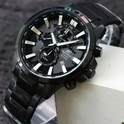 CASIO Edifice 5468 EFR-303DY ژاپن ادیفایس 4 موتوره کرنوگراف با تقویم روزشمار *** فول استیل *** موتور قدرتمند ژاپن *** کیفیت +AAA