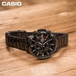 CASIO Edifice 5468 EFR-303DY ژاپن ادیفایس 4 موتوره کرنوگراف با تقویم روزشمار *** فول استیل *** موتور قدرتمند ژاپن *** کیفیت +AAA