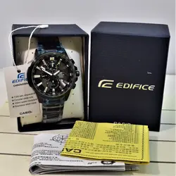 CASIO Edifice 5468 EFR-303DY ژاپن ادیفایس 4 موتوره کرنوگراف با تقویم روزشمار *** فول استیل *** موتور قدرتمند ژاپن *** کیفیت +AAA
