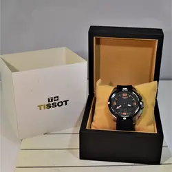 TISSOT WATCH T091420A جدید ساخت ژاپن تیسوت 2 زمانه ** شیشه سافایر کریستال ** قاب تیتانیوم** بسیارزیبا و سنگین *