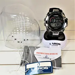 LAROS WATCH M1161 5 STAR جدید موتورژاپن لاروس دیجیتالی 2 تایمه با کیت ژاپنی ** ضدآب استخری ** فول امکانات