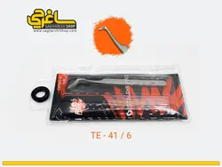 پنس حرفه ای مژه برند STALEKS PRO مدل 41/6