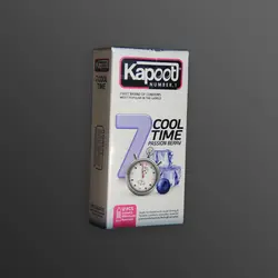 کاندوم سرد تاخیری کاپوت Kapoot COOL 7 TIME - gkoo