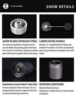 آسیاب دستی تایم مور C/C2