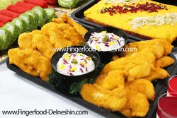 فینگر فود فیله مرغ سوخاری