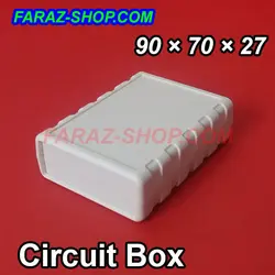 جعبه مدار پلاستیکی 27*70*90