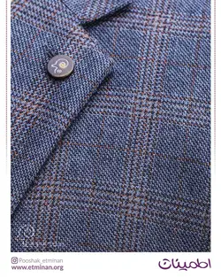 کت تک پاییزه طرح سلکا 4 خانه (آبی نفتی 5 رنگی)