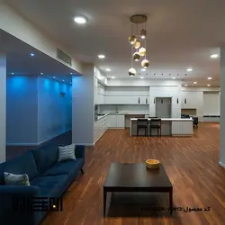 چراغ آویز چوبی کهربا 2