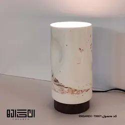 چراغ رومیزی بلوط 4