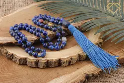 گردنبند مالا لاجورد و هفت چاکرا