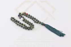 گردنبند مالا یشم و هفت چاکرا