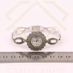 ساعت نقره زنانه طرح آیسو