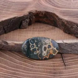 نگین بیضی جاسپر اقیانوسی