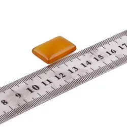 نگین عقیق زرد با حکاکی دعای شرف الشمس