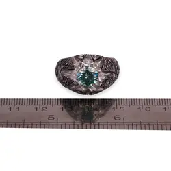 انگشتر نقره موزانایت