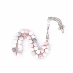 تسبیح زبرا جاسپر مات