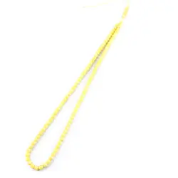 تسبیح پودر کهربا 101 دانه زرد با عطر لیمو کد T1077