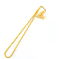 تسبیح پودر کهربا 101 دانه زرد با عطر لیمو کد T1079