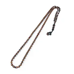 تسبیح هسته خرما تراش کله قندی ریز به درشت 3 رنگ