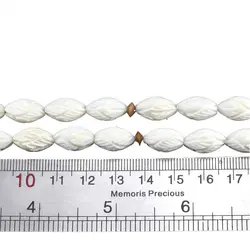 تسبیح استخوان و کشکول تراش هلی منبت کاری