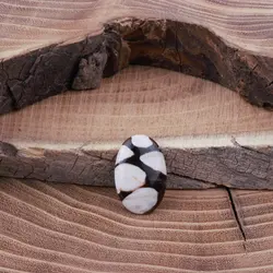 نگین بیضی جاسپر کاپوچینو