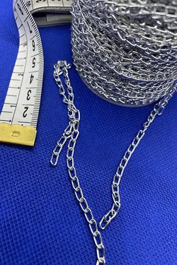 زنجیر الومینیوم ۴۴ یاردی نقره ای