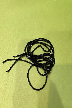 کریستال بندی سایز ۲ مشکی