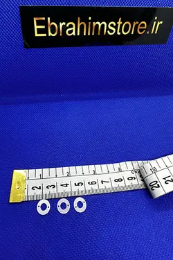 پولک براق واشری دو طرف سوراخ