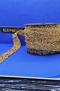 نوار دون پاش دو سانتی رنگ گلبهی