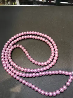 مروارید سنگی سایز ۶ یاسی