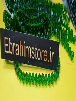 کریستال بندی سایز ۸ سبز درختی