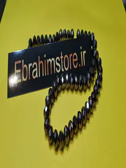 کریستال بندی سایز ۸ سربی متالیک