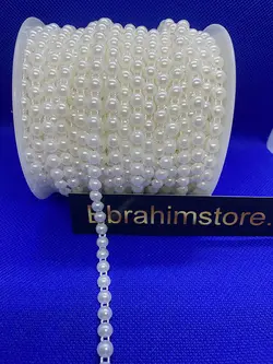 یراق مروارید سفید گرد ۶