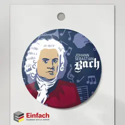 پیکسل یوهان سباستیان باخ کد p132