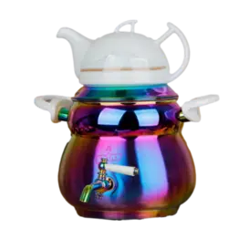 کتری قوری شاینی مدل سایه ۷ رنگ