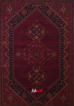فرش گبه زمرد مشهد کد 1423