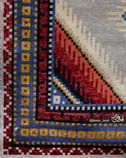 گلیم فرش سنتی طوسی کد 31