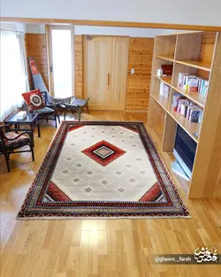 گلیم فرش سنتی طوسی کد 31