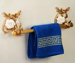 آویز حوله بزرگ مدل رز