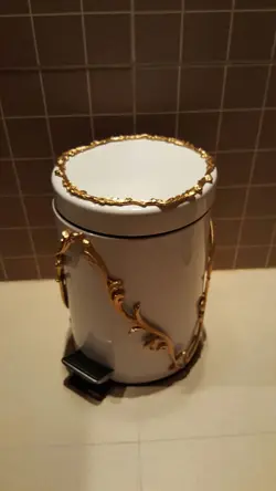 سظل و شویه استیل با برنز