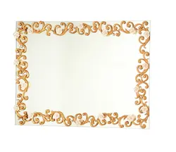 آیینه مستطیل مدل رز