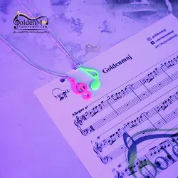 گردنبند دوتایی سل و چنگ