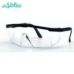 عینک ایمنی فریم مشکی - شفامارکت